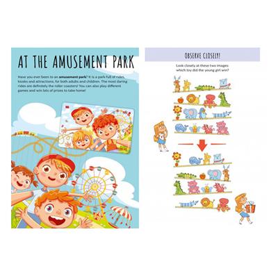 Sticker ve Aktivite Kitabı - Tatil Zamanı