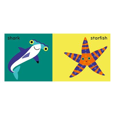 Tiny Cloth Book - My First Ocean Animals