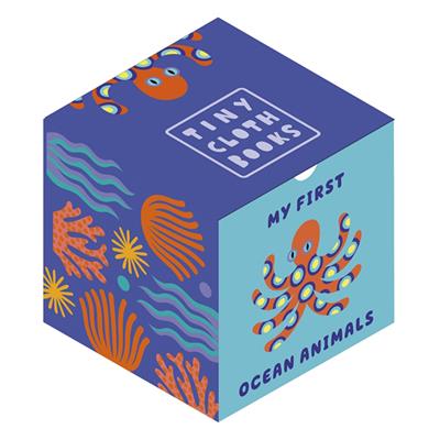 Tiny Cloth Book - My First Ocean Animals