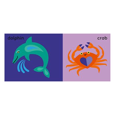 Tiny Cloth Book - My First Ocean Animals