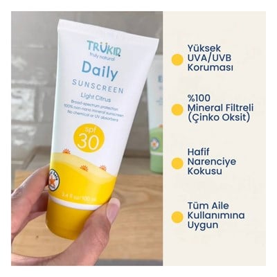 Trukıd Sunny Days 100 Ml Güneş Kremı 30Spf 10302