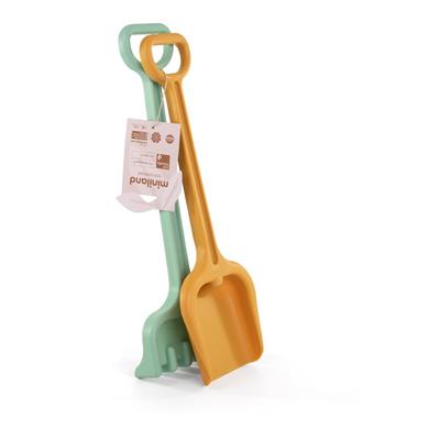 Turuncu-Mint Kürek ve Tırmık Seti