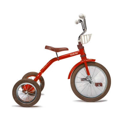 Üç Tekerlekli Çelik Bisiklet - Kırmızı