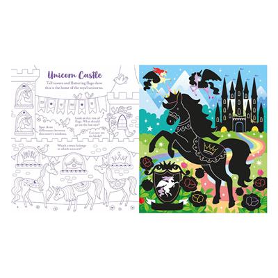 Usborne Scratch Activities Unicorns