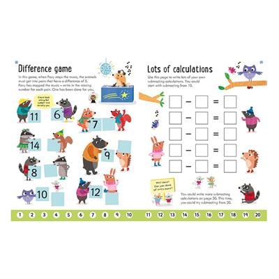 Usborne Workbooks Subtracting 5-6