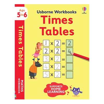 Usborne Workbooks Times Tables 5-6