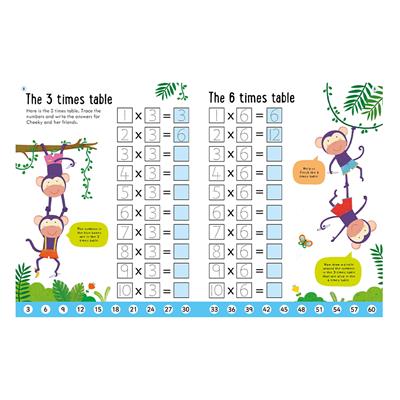 Usborne Workbooks Times Tables 6-7