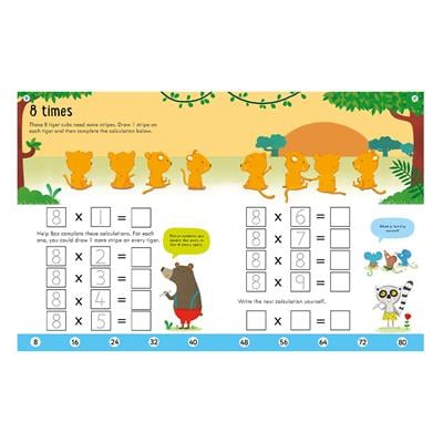 Usborne Workbooks Times Tables 6-7