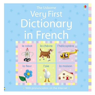 VERY FIRST DICTIONARY IN FRENCH (USBORNE ILLUSTRATED DICTIONARIES) #sevilenler Çocuk Kitapları Uzmanı - Children's Books Expert
