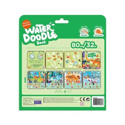 Sihirli Sulu Boya Kitabı - Orman Hayvanları