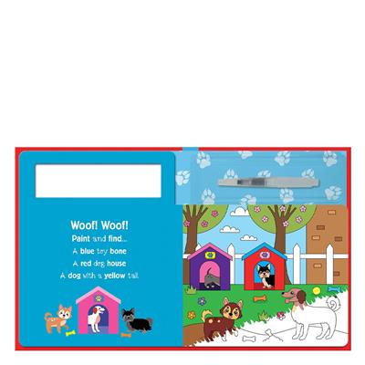 Water Painting Search and Find - Dogs