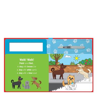 Water Painting Search and Find - Dogs