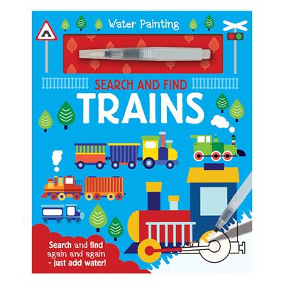 Water Painting - Search and Find Trains