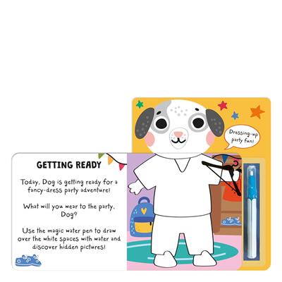 What Will You Wear - Dog-Magic Water Painting Book