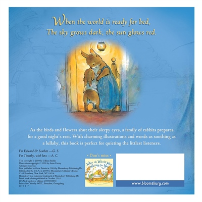 WHEN THE WORLD IS READY FOR BED