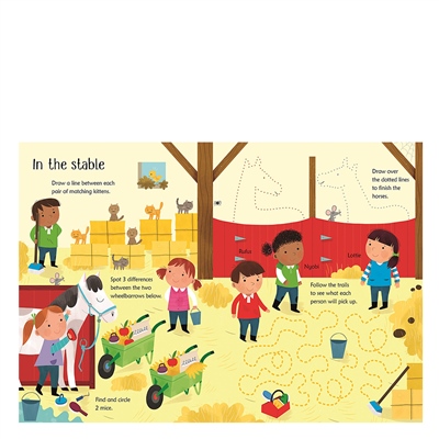 Wipe-Clean Horse And Pony Activities