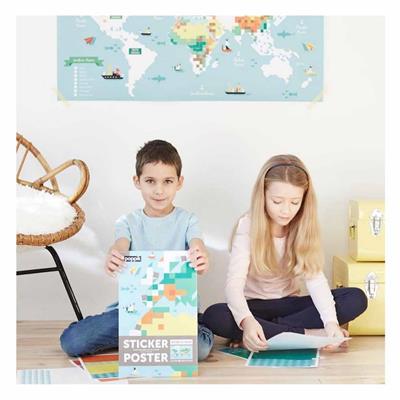 World Map - Creative Stickers