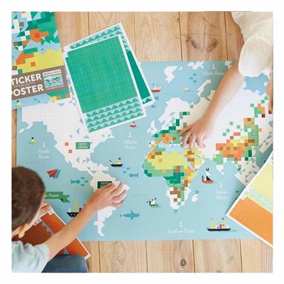 World Map - Creative Stickers