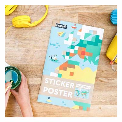 World Map - Creative Stickers