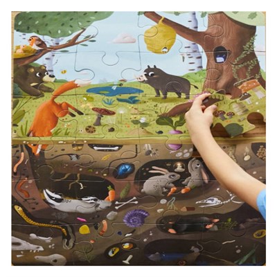 Yeraltı - Yerüstü - Dev Puzzle