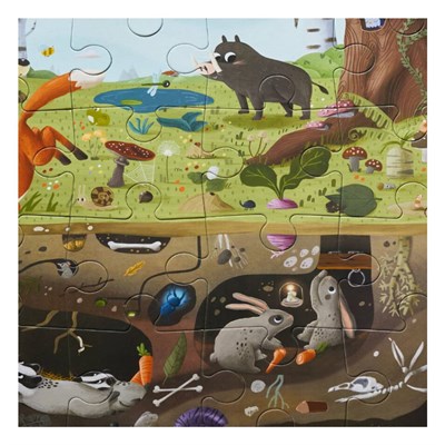 Yeraltı - Yerüstü - Dev Puzzle