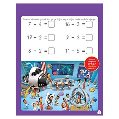 Zihinden Eğlenceli Öğretici Çıkarma Etkinlik Kitab