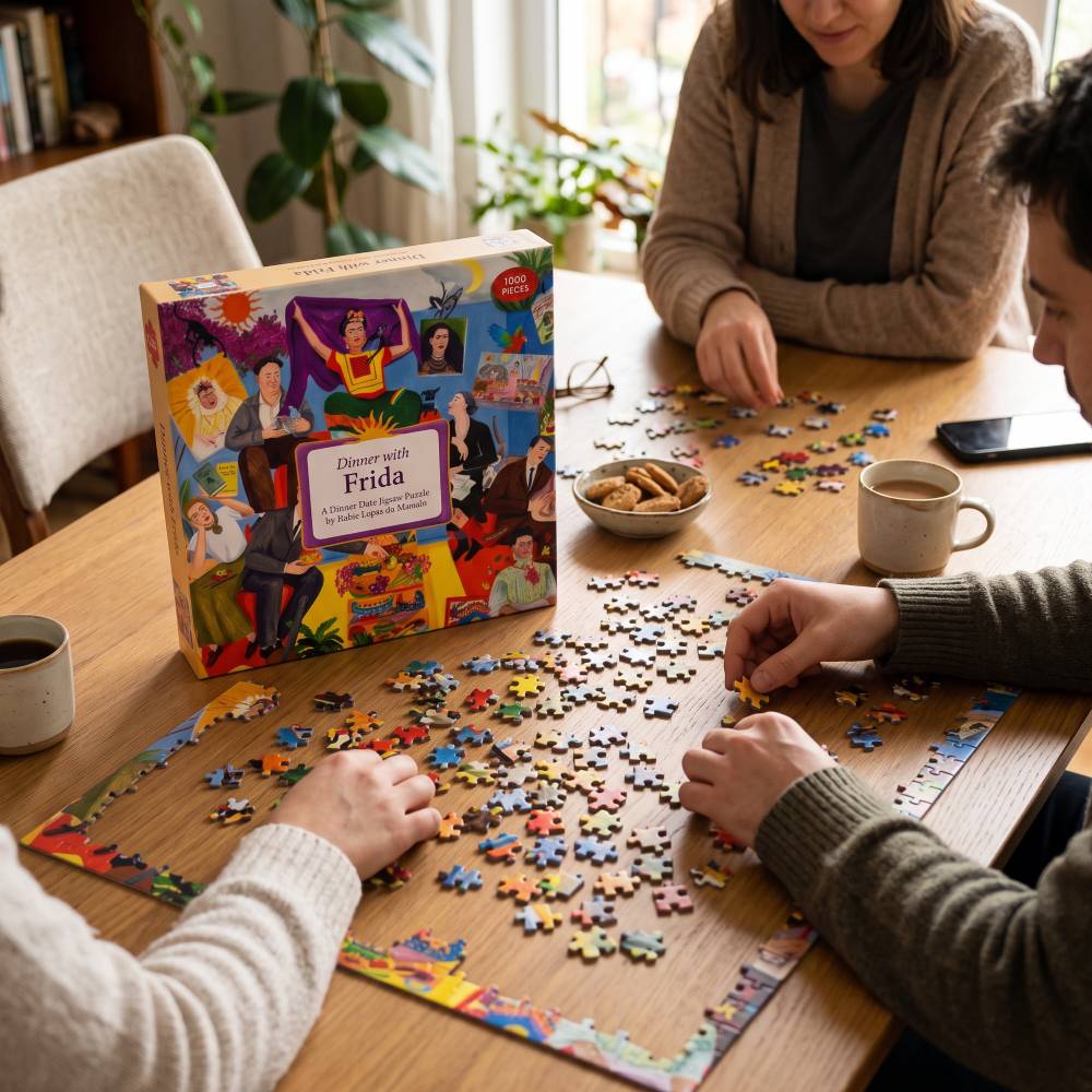 Dinner with Frida 1000 Parça Puzzle