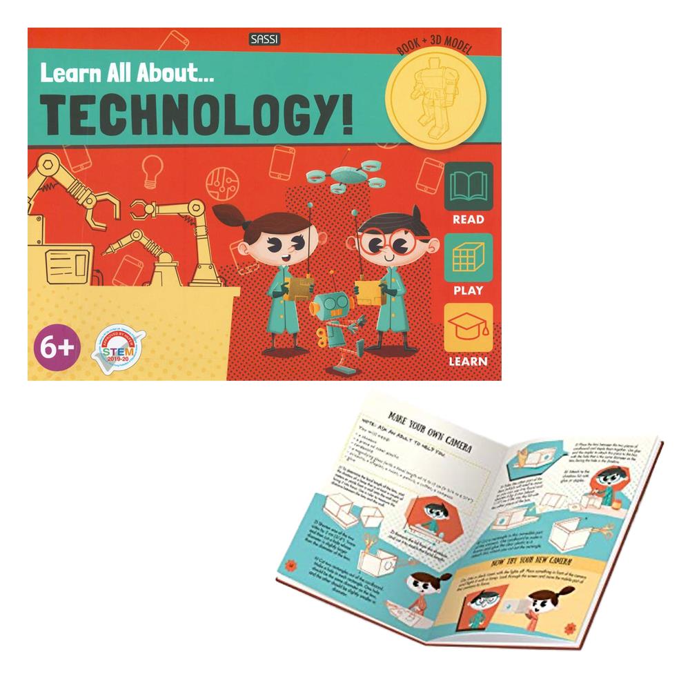  Her Şe3D Model ve Kitap - Teknoloji Hakkınday Çocuk Kitapları Uzmanı - Children's Books Expert