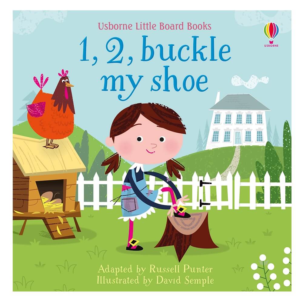 1, 2, BUCKLE MY SHOE - LITTLE BOARD BOOK Çocuk Kitapları Uzmanı - Children's Books Expert
