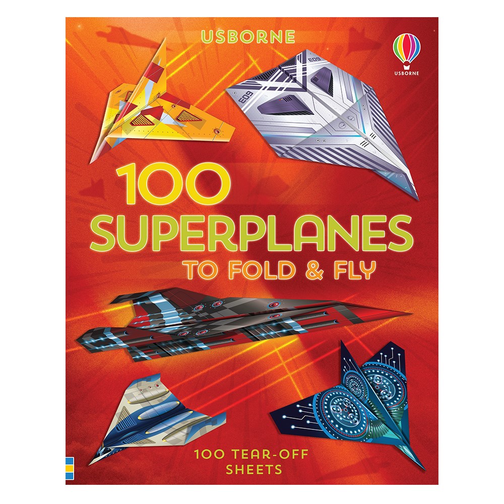 100 SUPERPLANES TO FOLD AND FLY Çocuk Kitapları Uzmanı - Children's Books Expert