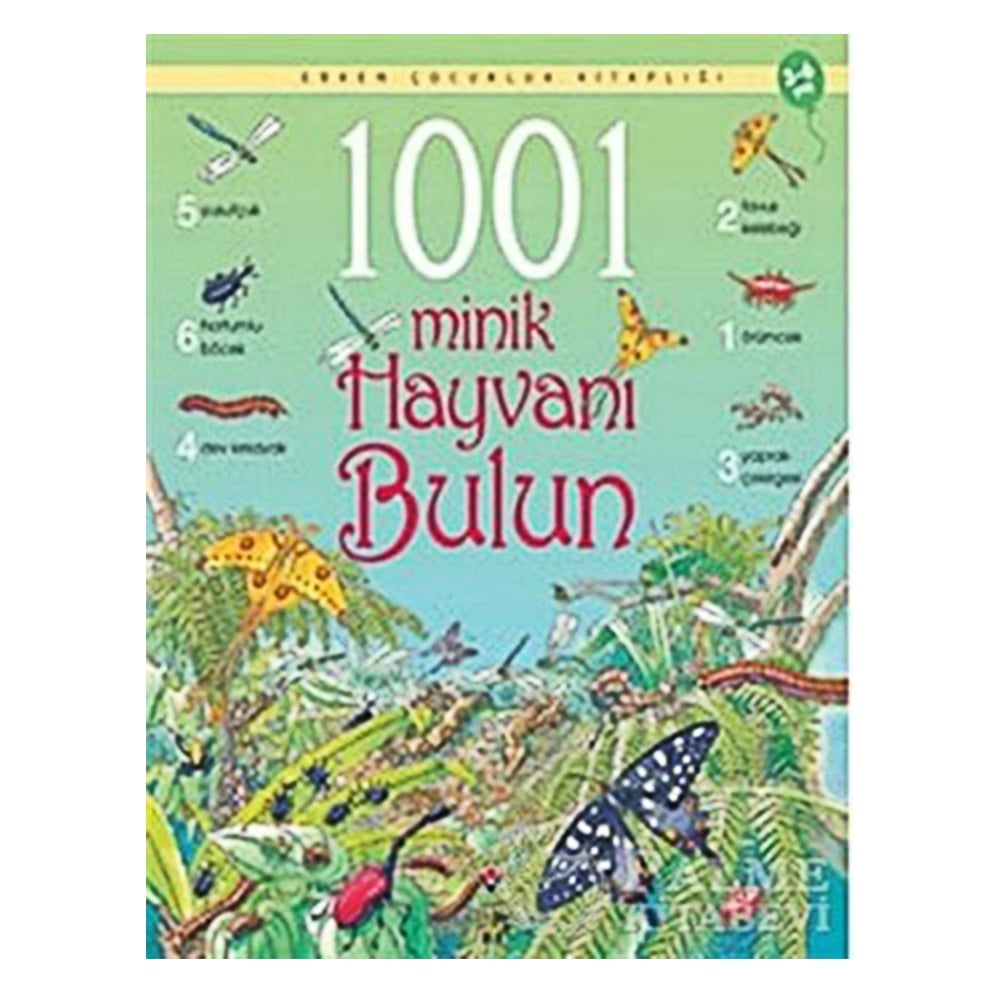 1001 MİNİK HAYVANI BULUN Çocuk Kitapları Uzmanı - Children's Books Expert