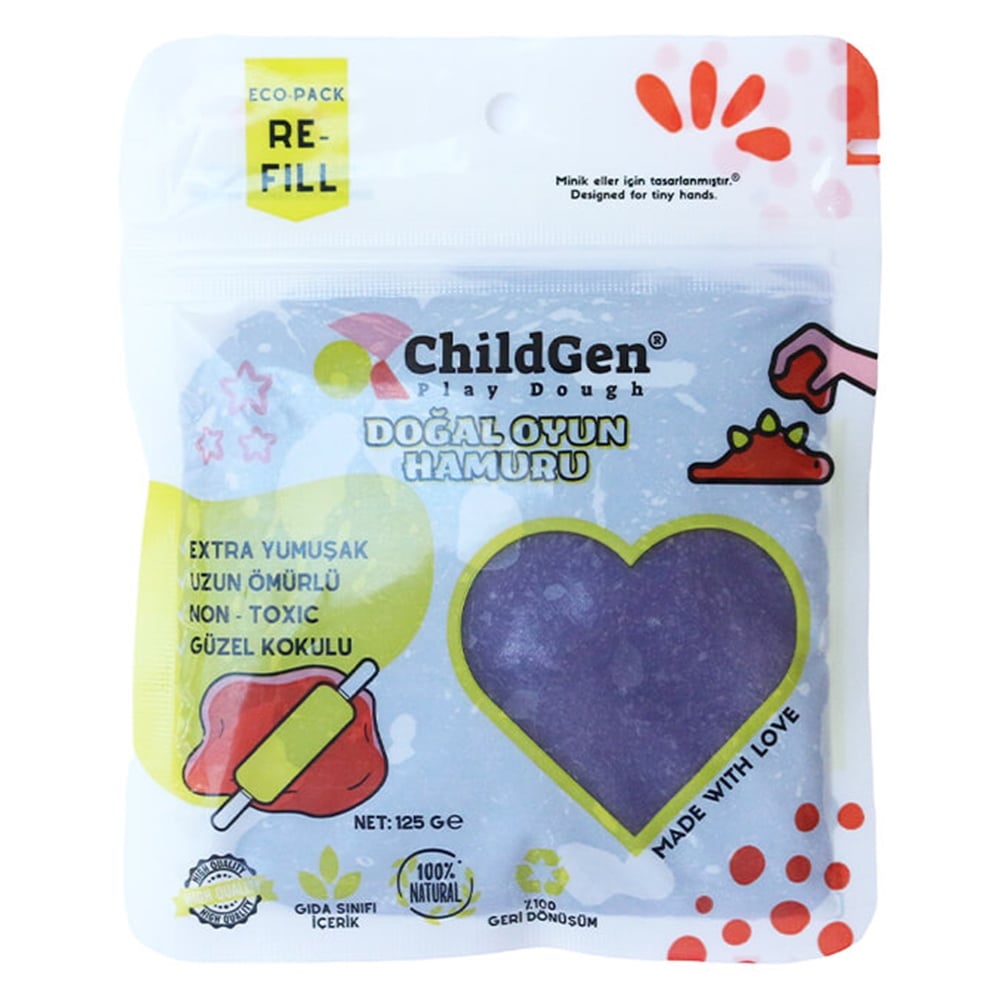 125 GR MOR KARTUŞ OYUN HAMURU Çocuk Kitapları Uzmanı - Children's Books Expert