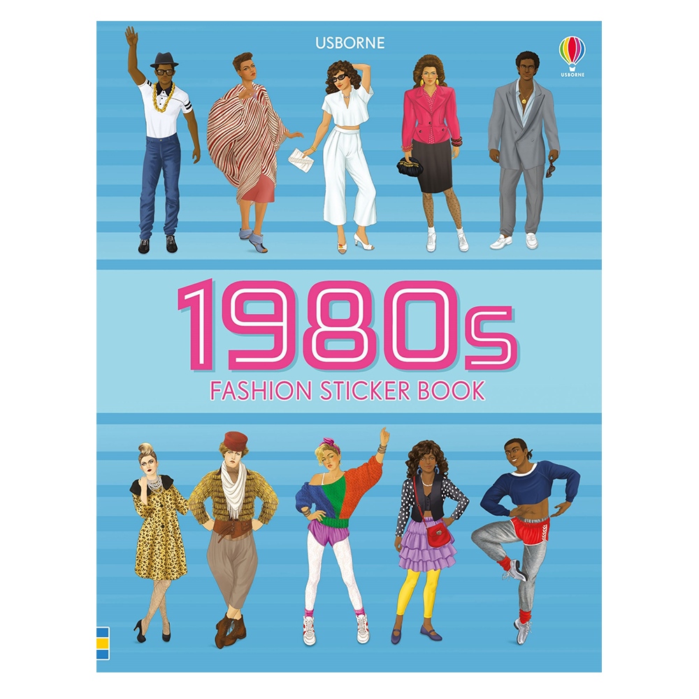 1980'S FASHION STICKER BOOK Çocuk Kitapları Uzmanı - Children's Books Expert