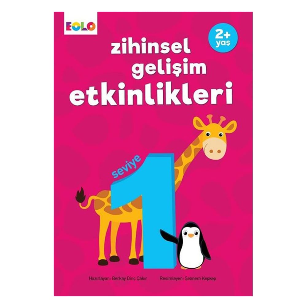 2+ YAŞ ZİHİNSEL GELİŞİM ETKİNLİKLERİ SEVİYE 1 Çocuk Kitapları Uzmanı - Children's Books Expert