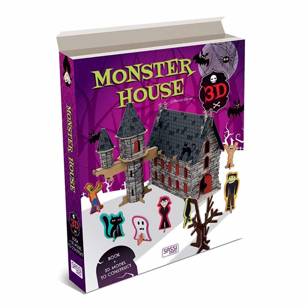 3D Monster House Çocuk Kitapları Uzmanı - Children's Books Expert
