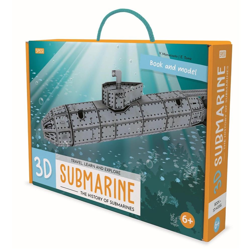 3D SUBMARINE -BOOK AND 3D MODEL Çocuk Kitapları Uzmanı - Children's Books Expert