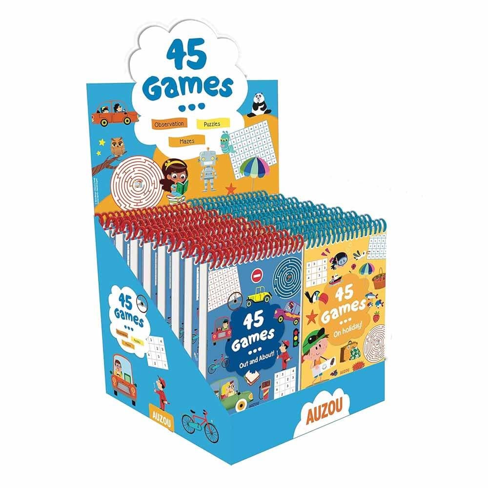 45 Games - Display Pack (Karton Stant) Çocuk Kitapları Uzmanı - Children's Books Expert