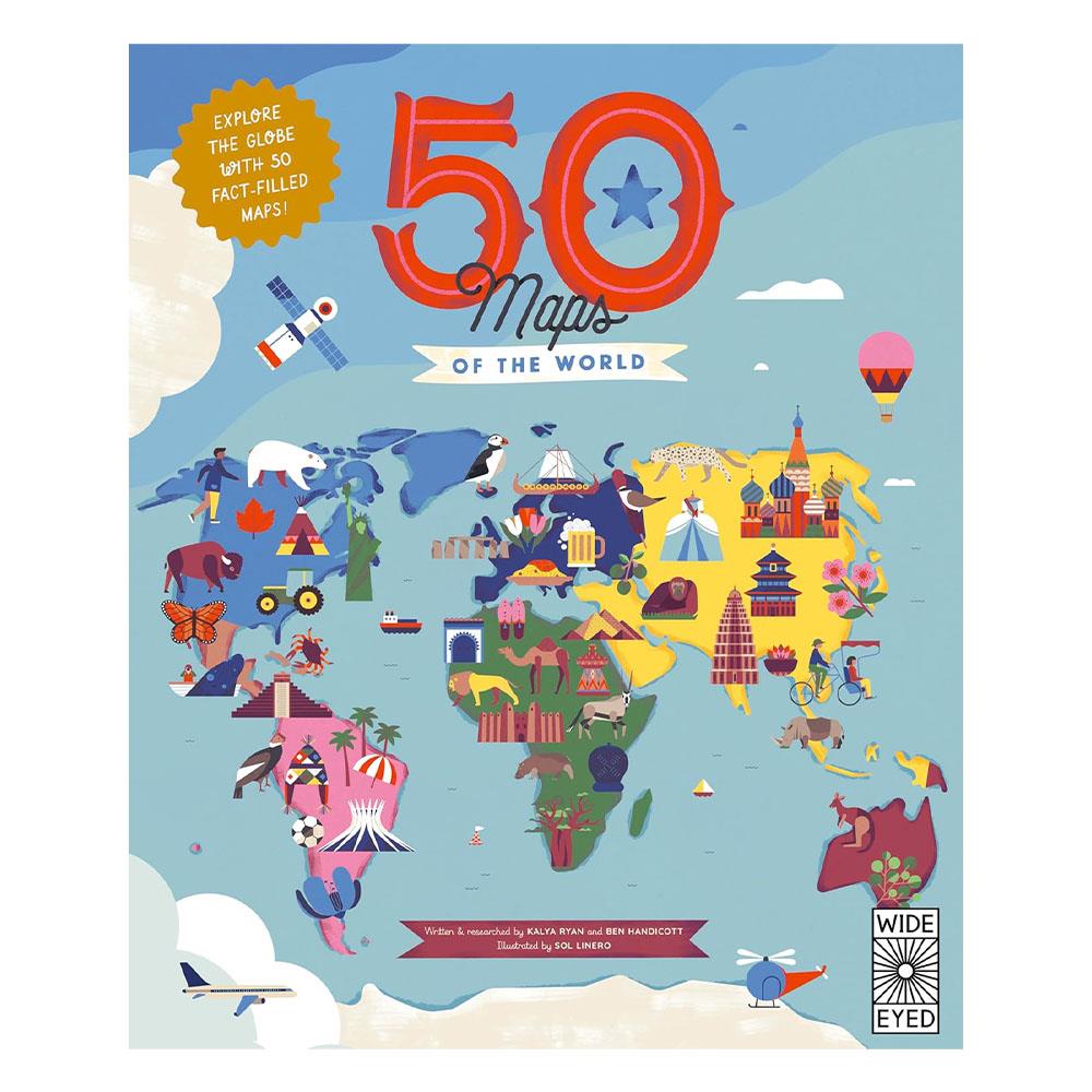 50 Maps of the World Çocuk Kitapları Uzmanı - Children's Books Expert