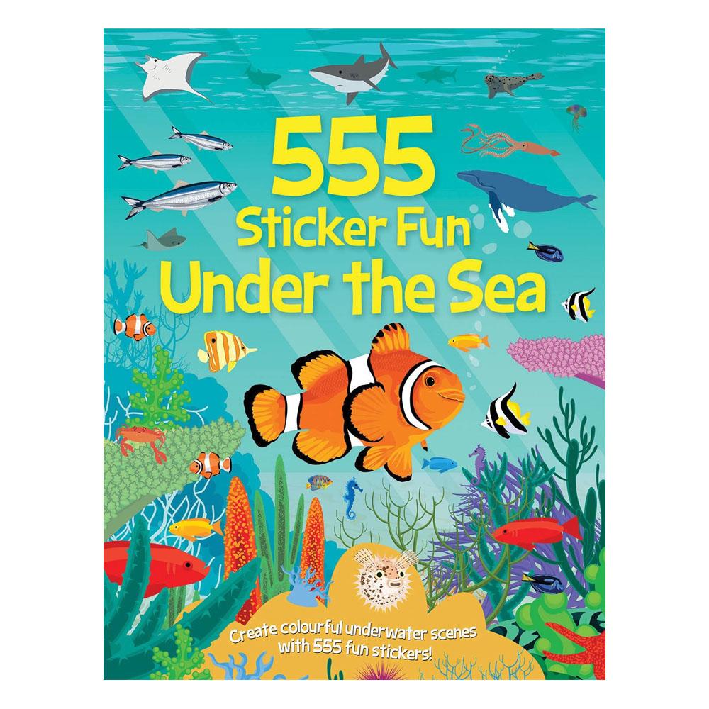 555 Sticker Fun - Under the Sea Çocuk Kitapları Uzmanı - Children's Books Expert