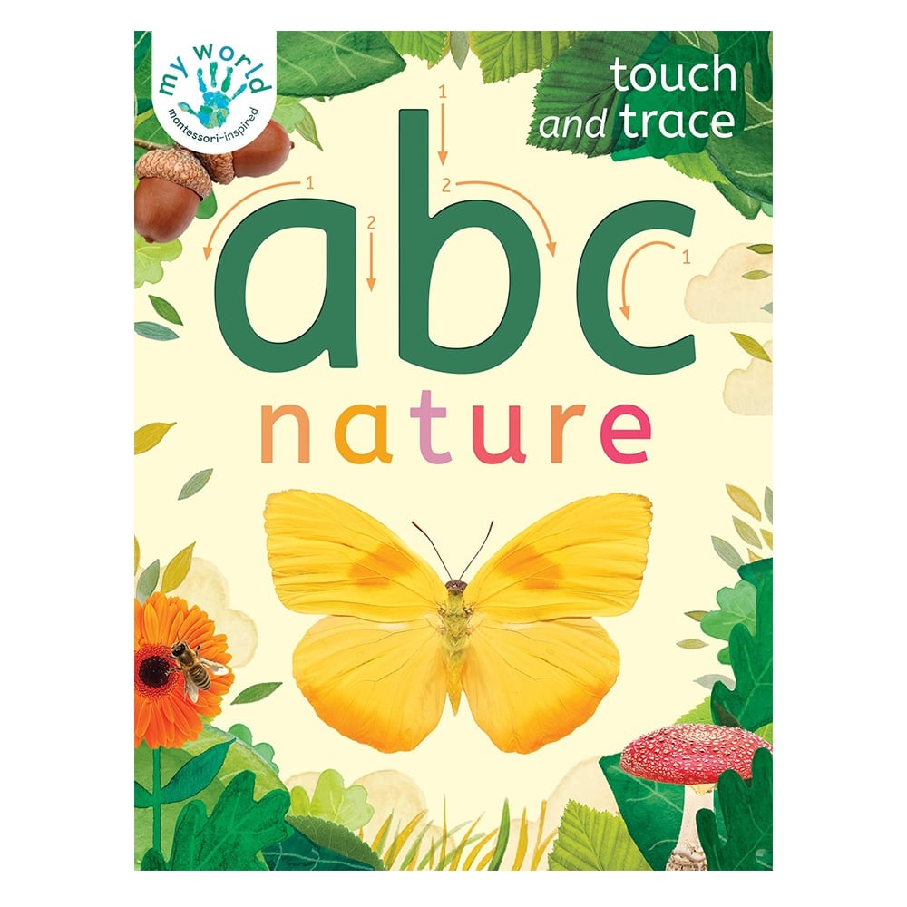 ABC NATURE - TOUCH AND TRACE Çocuk Kitapları Uzmanı - Children's Books Expert