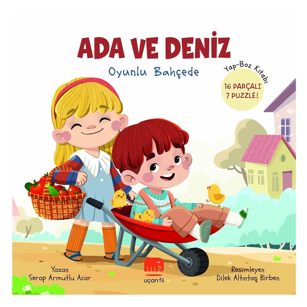 Ada ve Deniz Oyunlu Bahçede Çocuk Kitapları Uzmanı - Children's Books Expert
