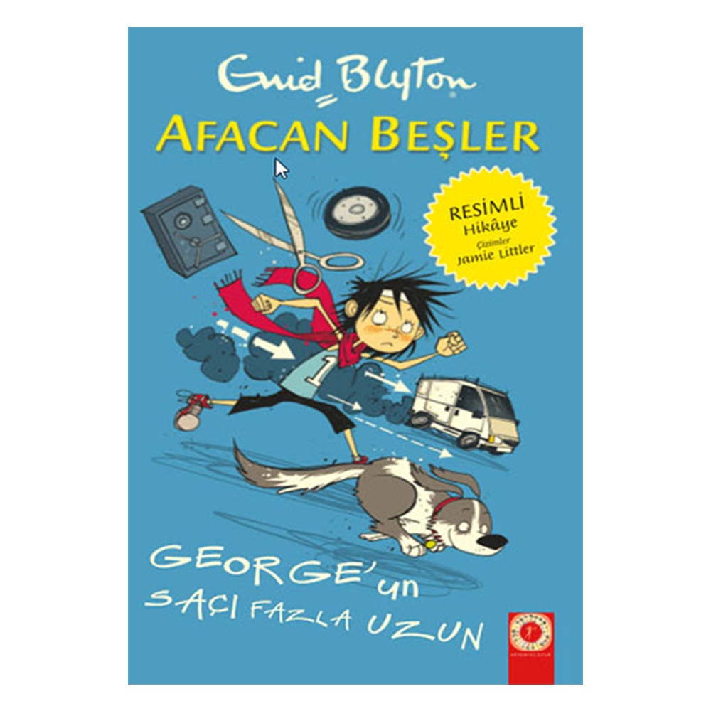 AFACAN BEŞLER: GEORGE'UN SAÇLARI FAZLA UZUN Çocuk Kitapları Uzmanı - Children's Books Expert