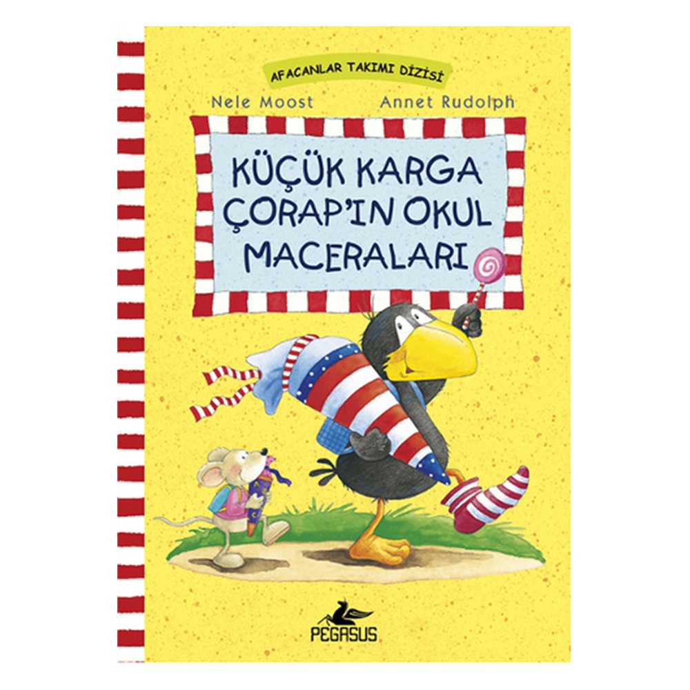 AFACANLAR TAKIMI DİZİSİ - KÜÇÜK KARGA ÇORAP'IN OKUL MACERALARI Çocuk Kitapları Uzmanı - Children's Books Expert