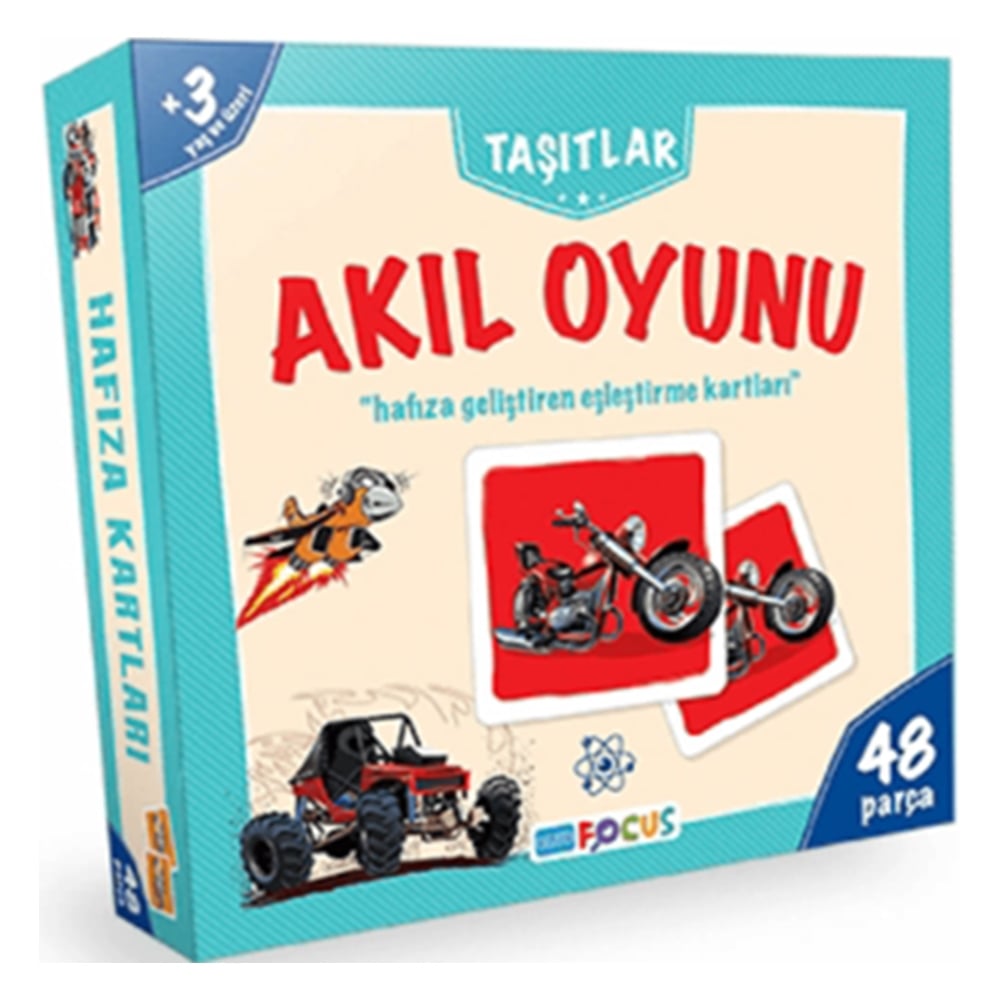 AKIL OYUNU -TAŞITLAR Çocuk Kitapları Uzmanı - Children's Books Expert