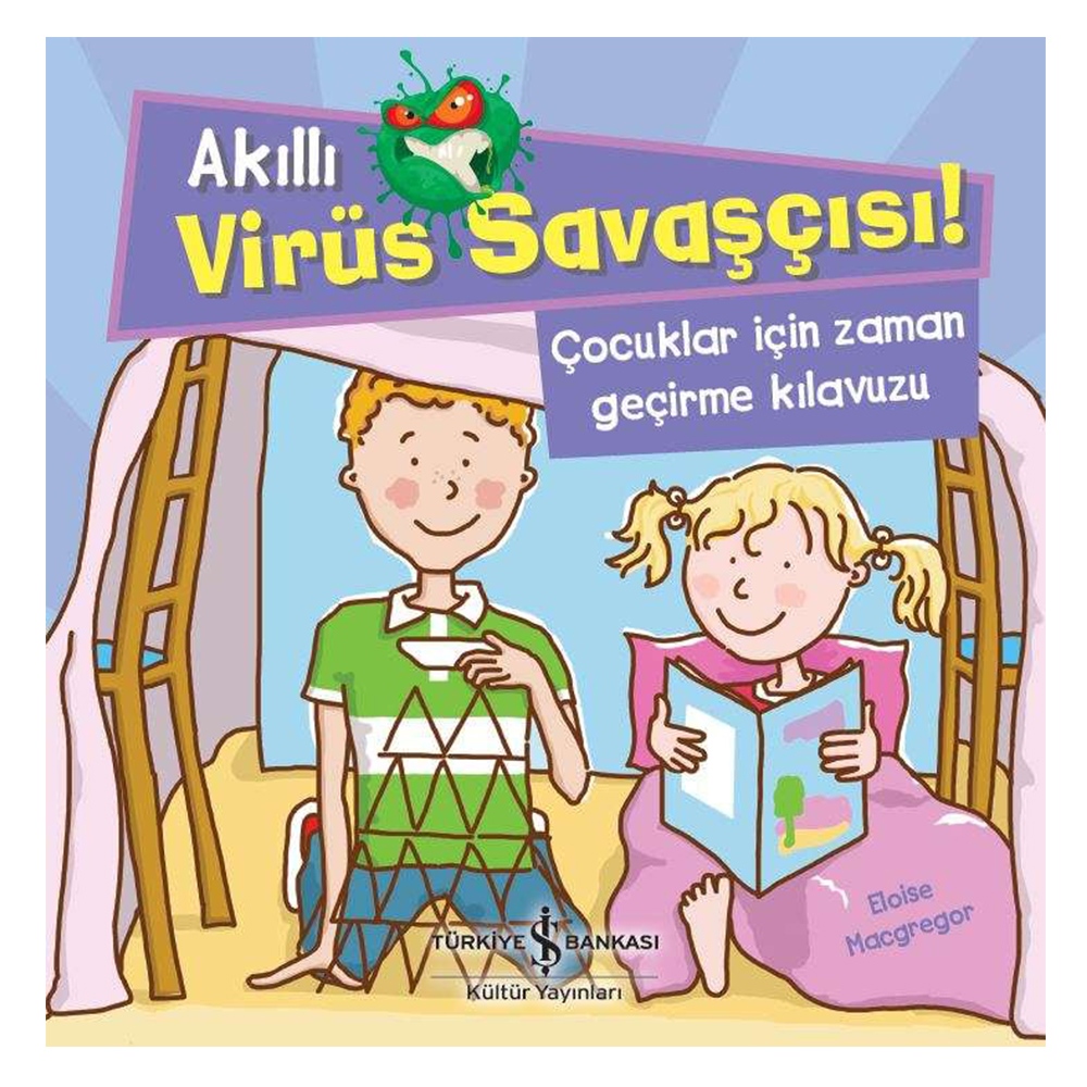 AKILLI VİRÜS SAVAŞÇISI ÇOCUKLAR İÇİN ZAMAN GEÇİRME Çocuk Kitapları Uzmanı - Children's Books Expert