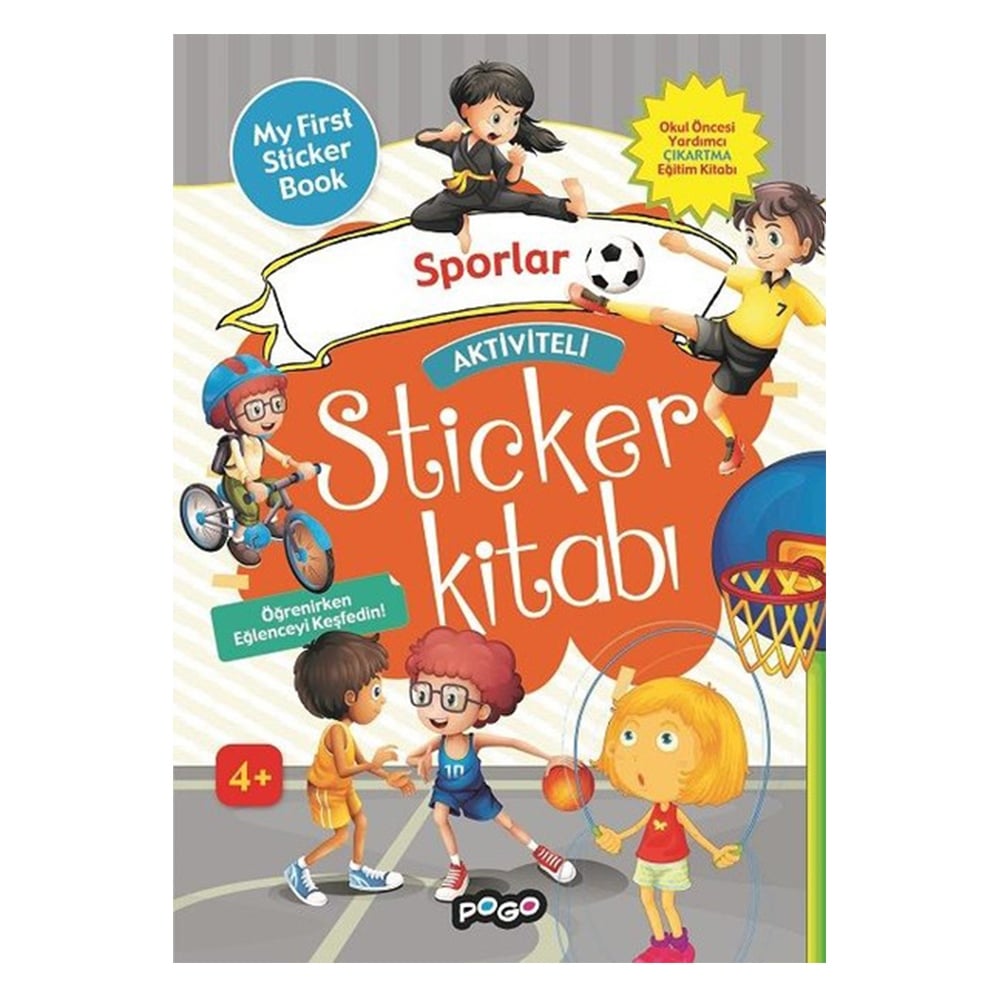 AKTİVİTELİ STICKER KİTABI - SPORLAR Çocuk Kitapları Uzmanı - Children's Books Expert