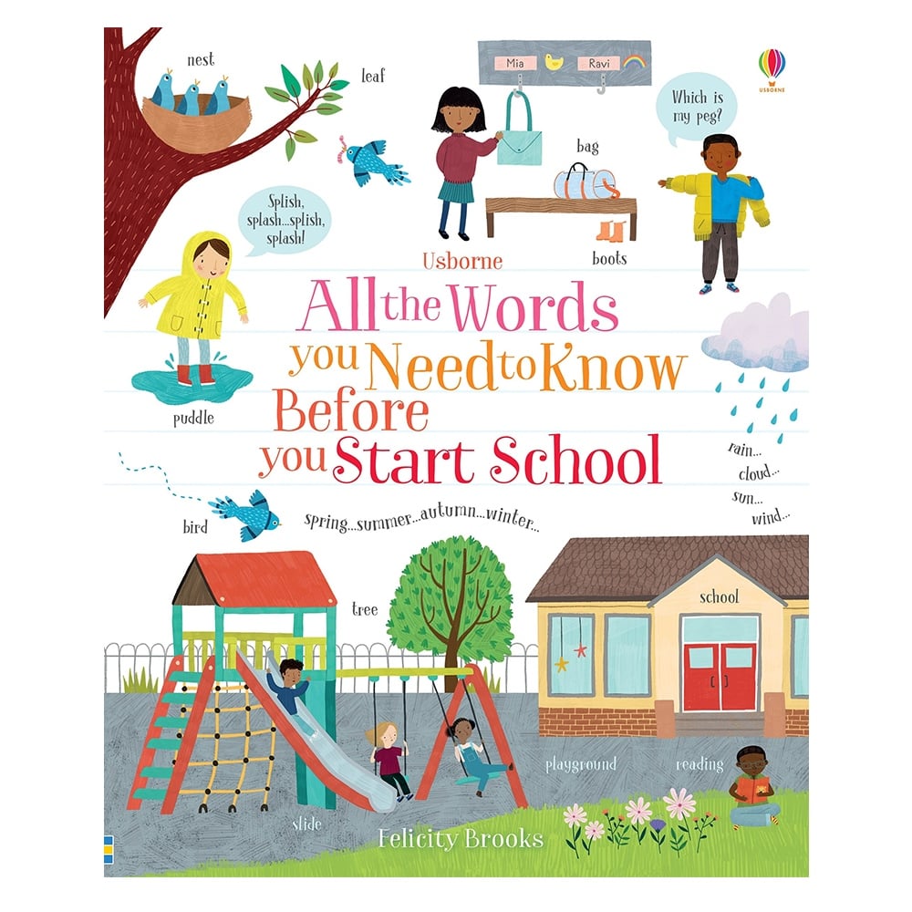 ALL THE WORDS YOU NEED TO KNOW BEFORE SCHOOL Çocuk Kitapları Uzmanı - Children's Books Expert