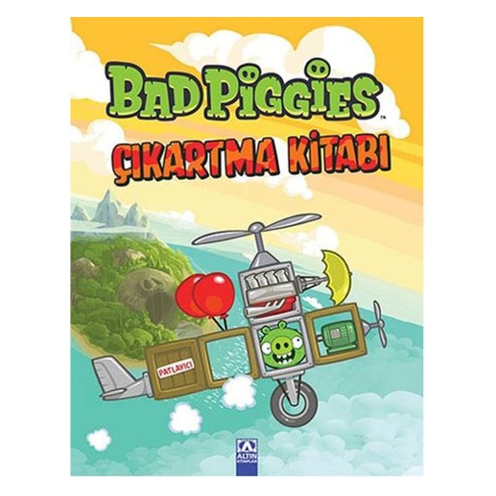 ANGRY BİRDS- BADPİGGİES ÇIKARTMA KİTABI Çocuk Kitapları Uzmanı - Children's Books Expert
