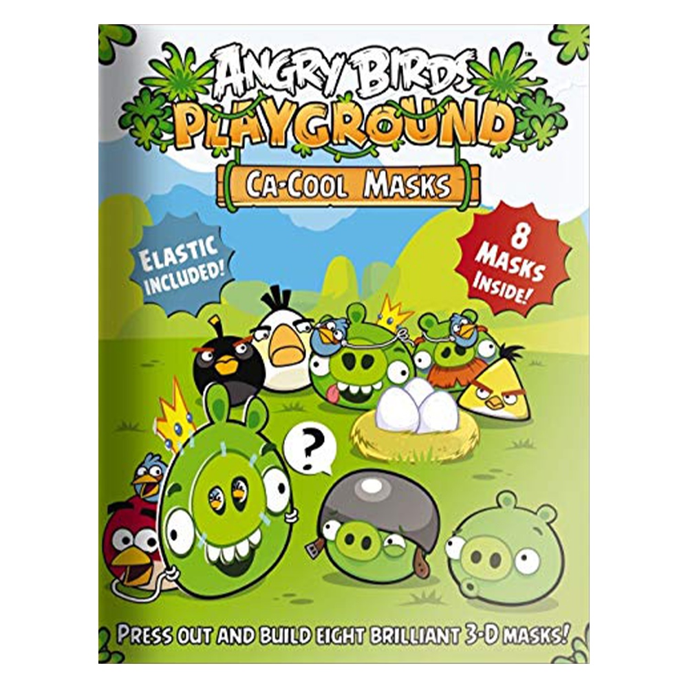 ANGRY BIRDS PLAYGROUND CA-COOL MASKS Çocuk Kitapları Uzmanı - Children's Books Expert