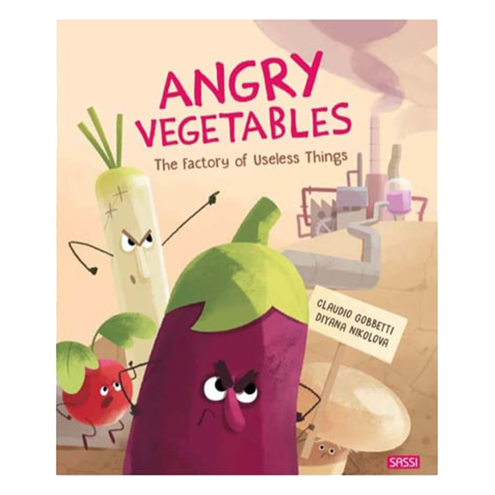Angry Vegetables - The Factory Of Useless Things Çocuk Kitapları Uzmanı - Children's Books Expert